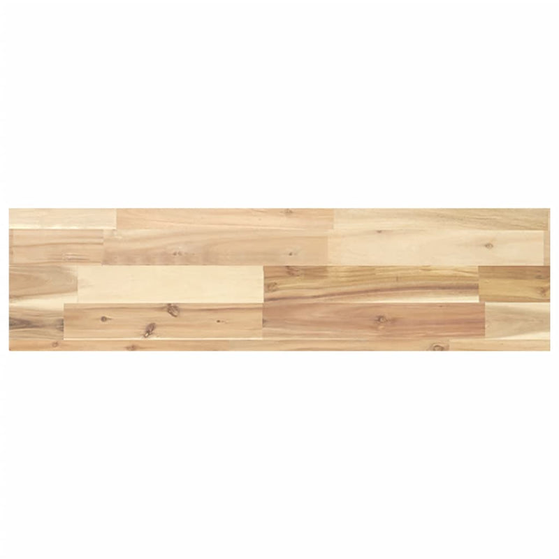 vidaXL 3 db kezeletlen tömör akácfa függőpolc 100 x 20 x 4 cm