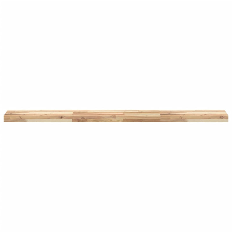 vidaXL 3 db kezeletlen tömör akácfa függőpolc 160 x 20 x 4 cm