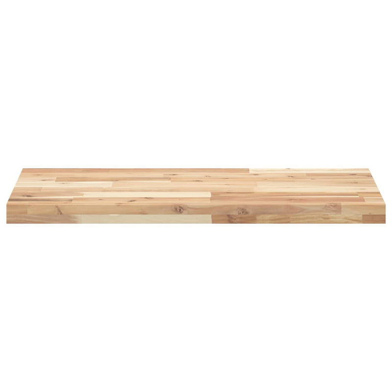 vidaXL kezeletlen tömör akácfa függőpolc 60 x 40 x 4 cm
