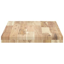 vidaXL 3 db kezeletlen tömör akácfa függőpolc 80 x 40 x 4 cm