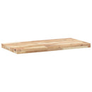 vidaXL 3 db kezeletlen tömör akácfa függőpolc 80 x 40 x 4 cm