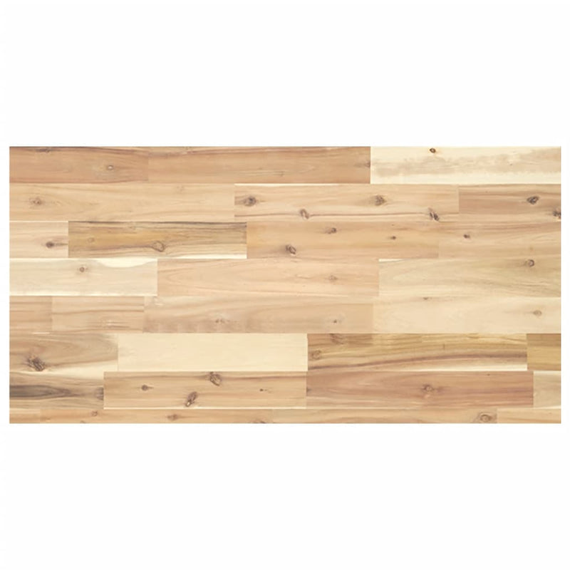 vidaXL 3 db kezeletlen tömör akácfa függőpolc 100 x 40 x 4 cm