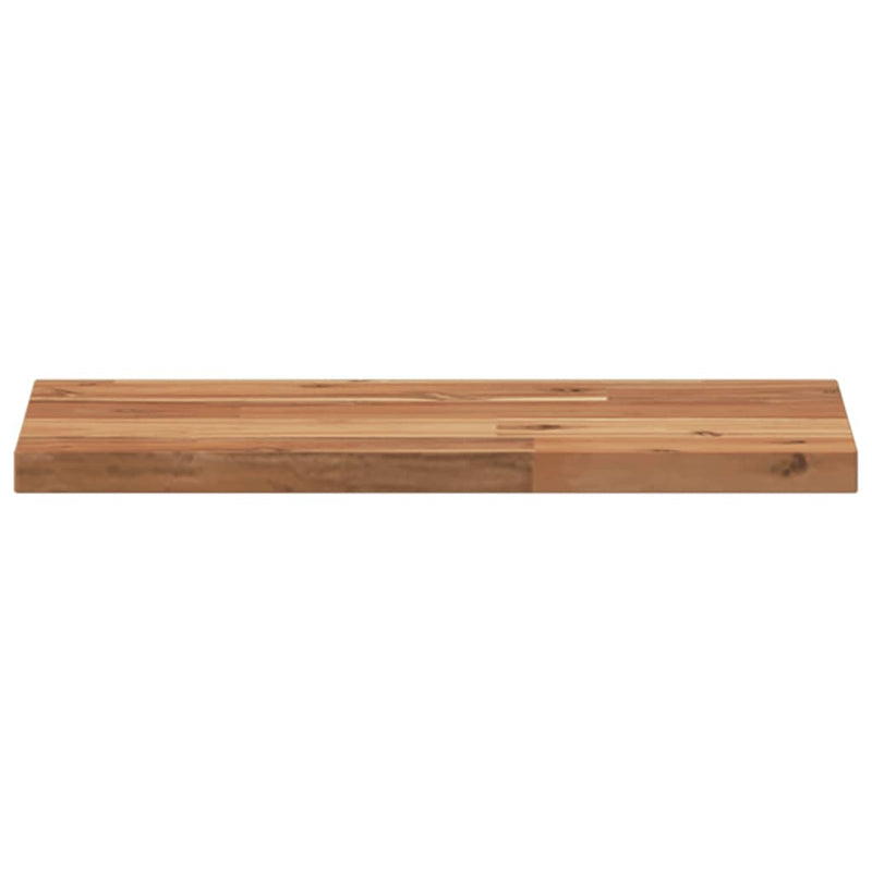 vidaXL 3 db olajbevonatú tömör akácfa függőpolc 60 x 20 x 2 cm