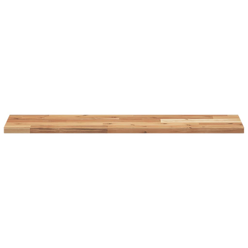 vidaXL 3 db olajbevonatú tömör akácfa függőpolc 80 x 20 x 2 cm
