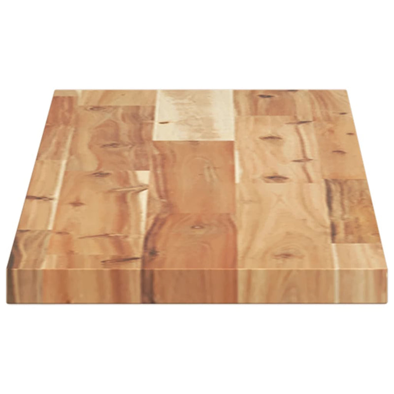 vidaXL 3 db olajbevonatú tömör akácfa függőpolc 80 x 20 x 2 cm
