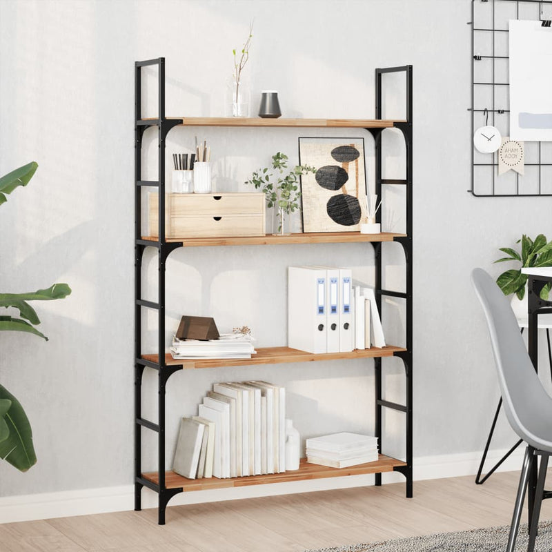 vidaXL 3 db olajbevonatú tömör akácfa függőpolc 80 x 20 x 2 cm