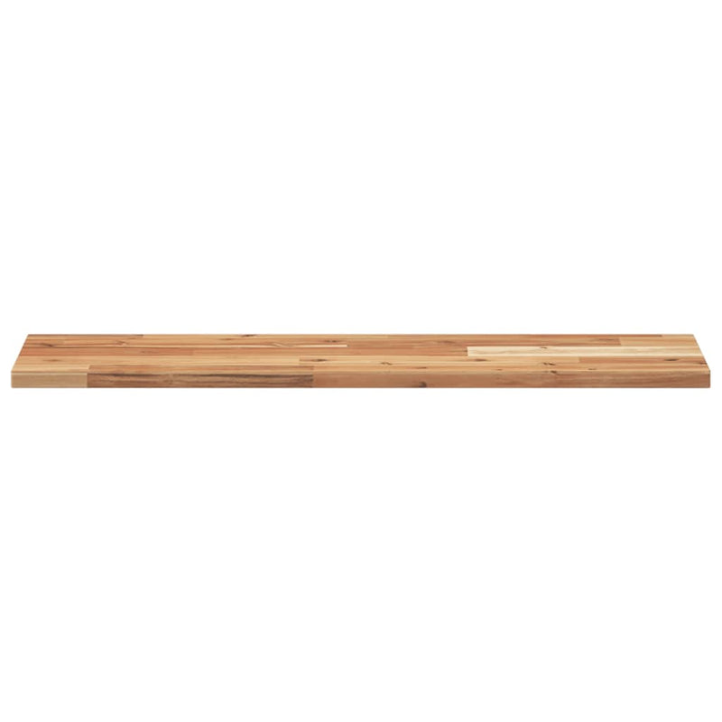 vidaXL 3 db olajbevonatú tömör akácfa függőpolc 100 x 20 x 2 cm