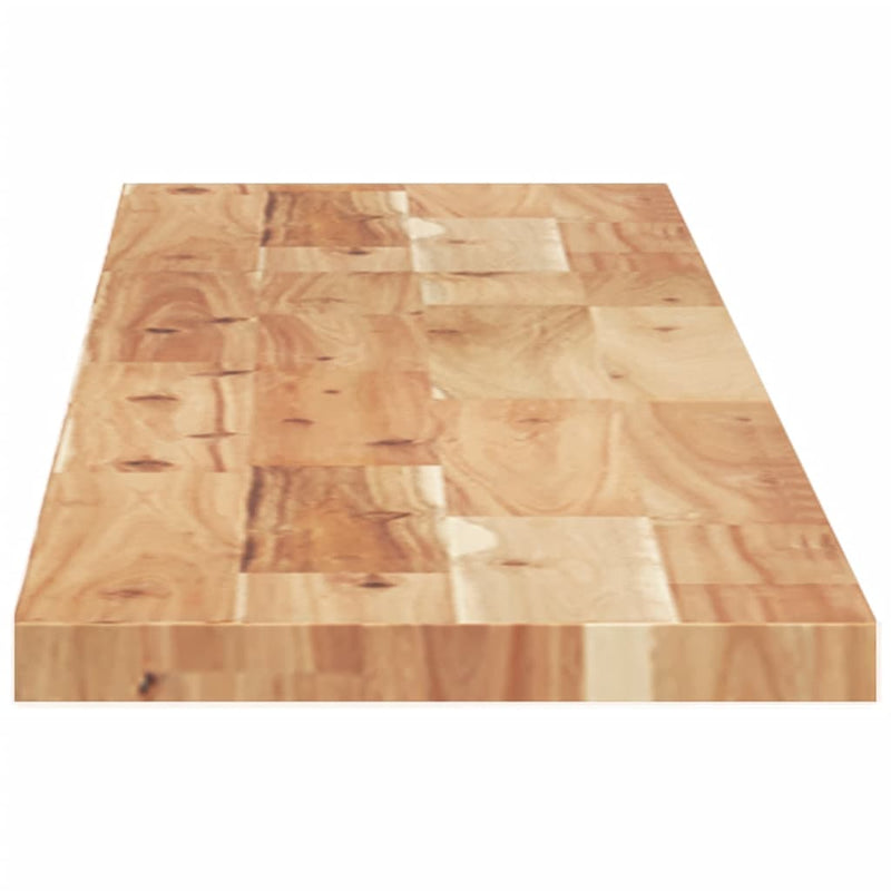 vidaXL 3 db olajbevonatú tömör akácfa függőpolc 160 x 20 x 2 cm