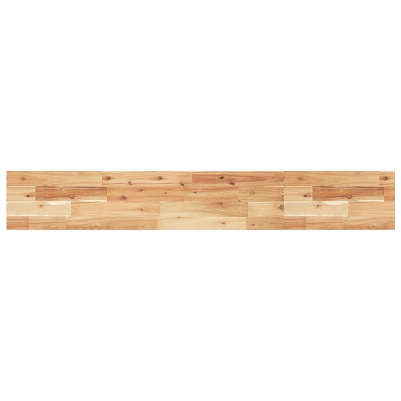 vidaXL 3 db olajbevonatú tömör akácfa függőpolc 160 x 20 x 2 cm