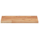 vidaXL olajbevonatú tömör akácfa függőpolc 60 x 30 x 2 cm