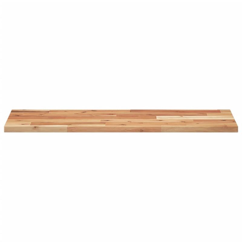 vidaXL olajbevonatú tömör akácfa függőpolc 100 x 30 x 2 cm