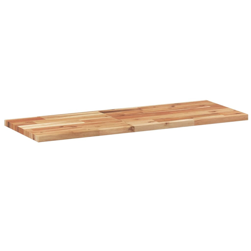 vidaXL olajbevonatú tömör akácfa függőpolc 100 x 30 x 2 cm