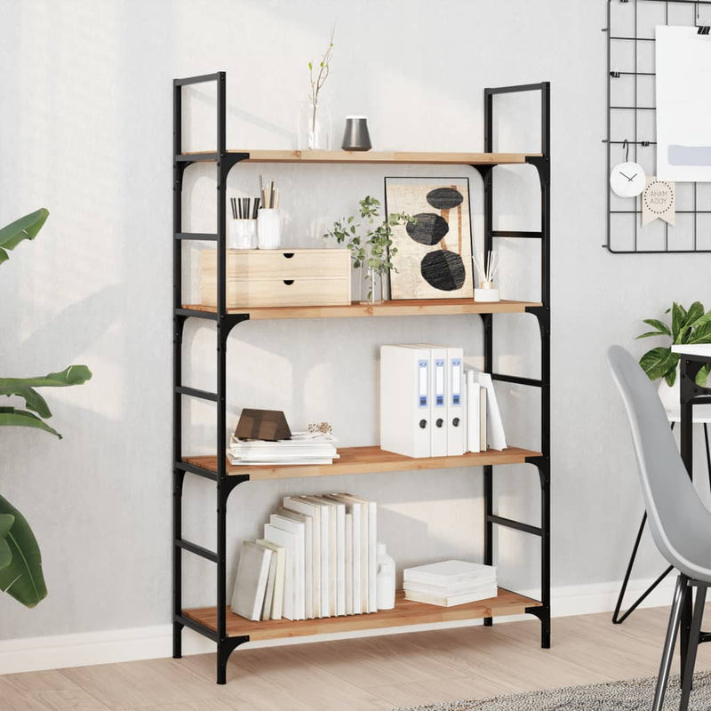vidaXL 2 db olajbevonatú tömör akácfa függőpolc 100 x 30 x 2 cm