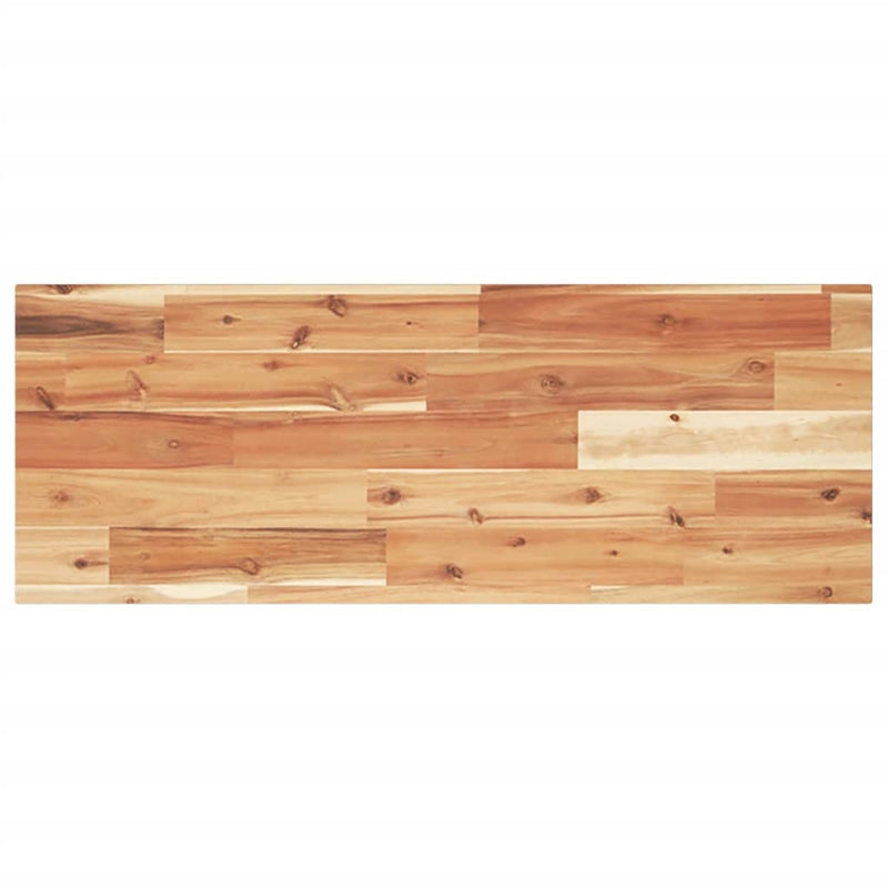 vidaXL 4 db olajbevonatú tömör akácfa függőpolc 100 x 30 x 2 cm