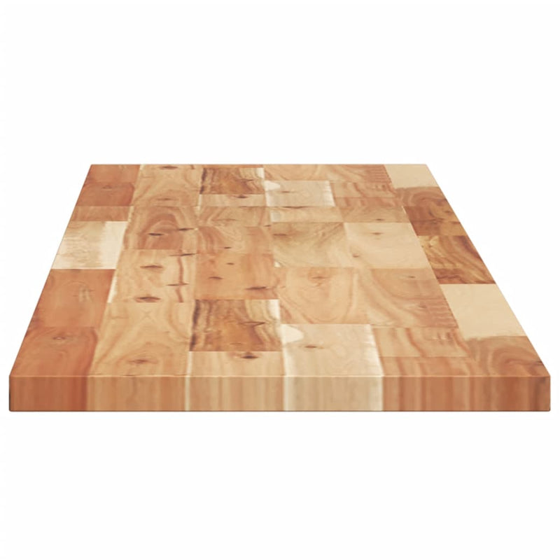 vidaXL 4 db olajbevonatú tömör akácfa függőpolc 120 x 30 x 2 cm