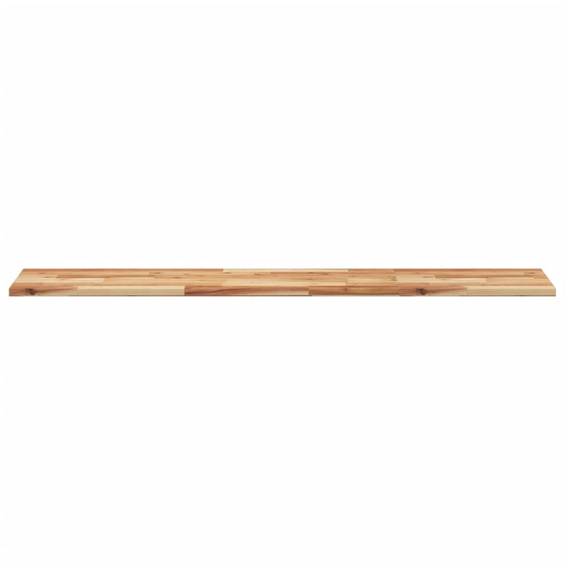 vidaXL 3 db olajbevonatú tömör akácfa függőpolc 140 x 30 x 2 cm