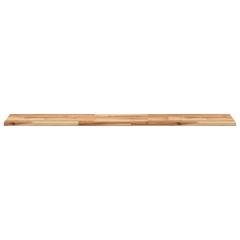 vidaXL 4 db olajbevonatú tömör akácfa függőpolc 140 x 30 x 2 cm