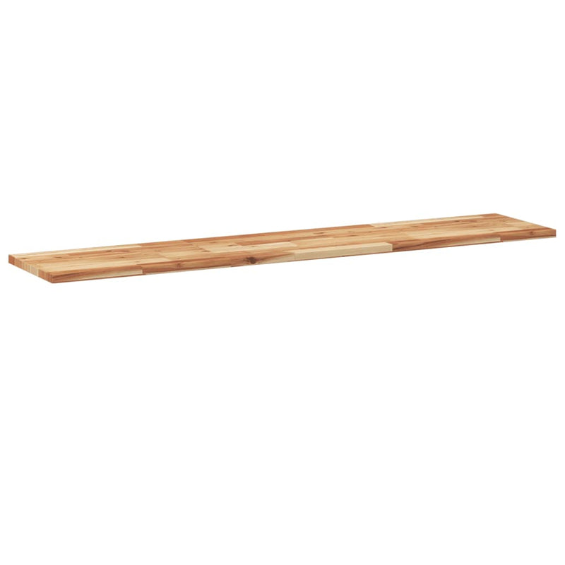 vidaXL 4 db olajbevonatú tömör akácfa függőpolc 160 x 30 x 2 cm