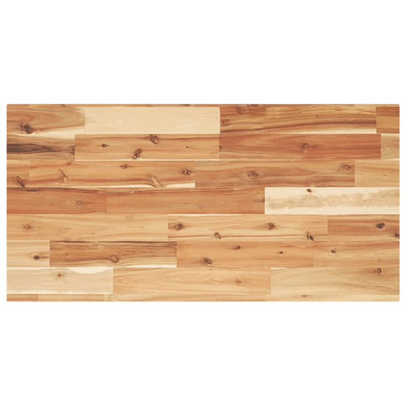 vidaXL olajbevonatú tömör akácfa függőpolc 100 x 40 x 2 cm
