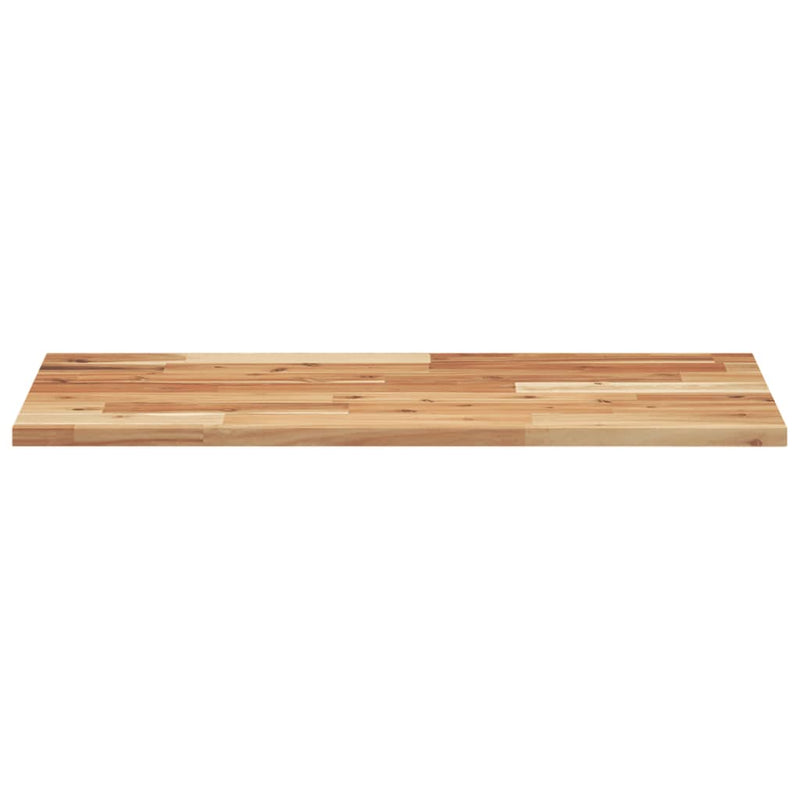 vidaXL olajbevonatú tömör akácfa függőpolc 100 x 40 x 2 cm