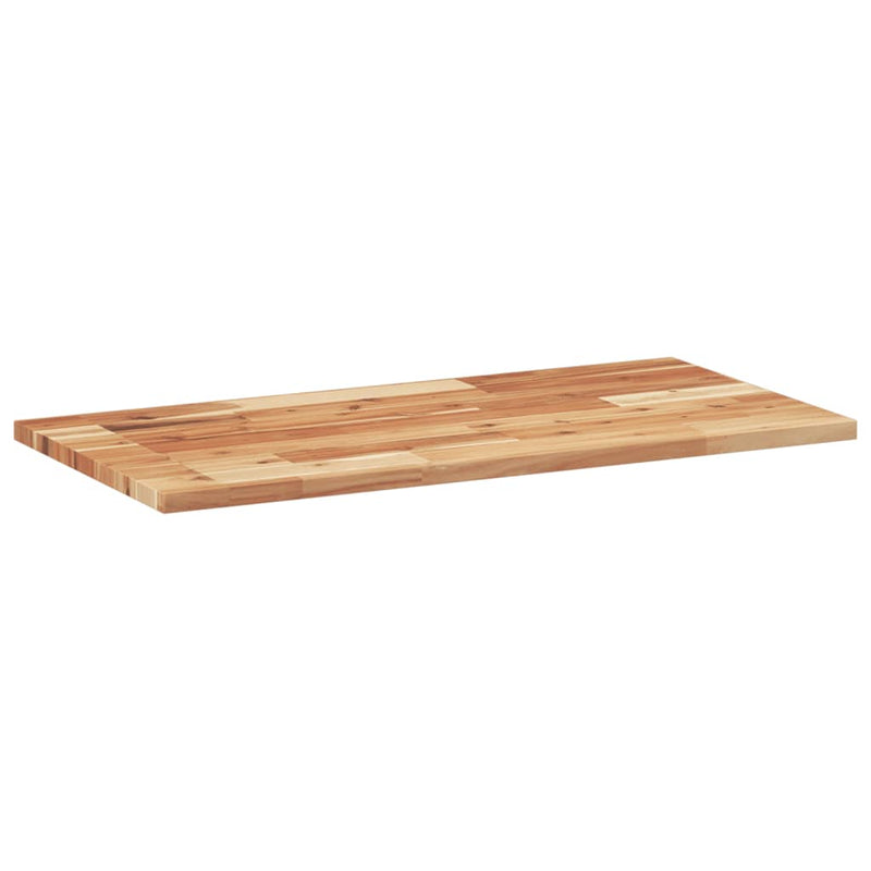 vidaXL olajbevonatú tömör akácfa függőpolc 100 x 40 x 2 cm