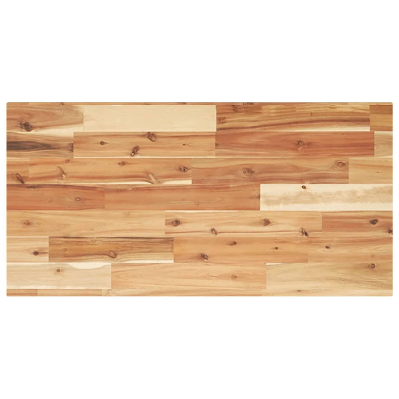 vidaXL 3 db olajbevonatú tömör akácfa függőpolc 100 x 40 x 2 cm