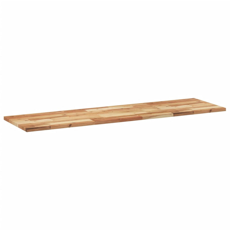 vidaXL olajbevonatú tömör akácfa függőpolc 160 x 40 x 2 cm