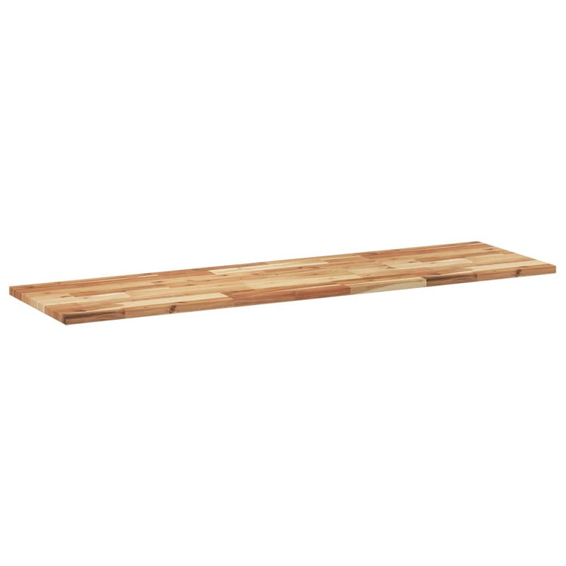vidaXL 3 db olajbevonatú tömör akácfa függőpolc 160 x 40 x 2 cm