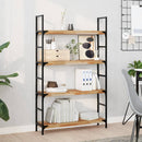 vidaXL 4 db olajbevonatú tömör akácfa függőpolc 80 x 20 x 4 cm