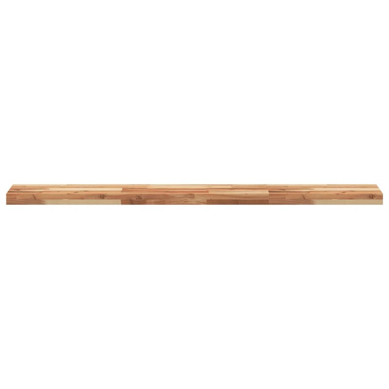 vidaXL 3 db olajbevonatú tömör akácfa függőpolc 160 x 20 x 4 cm