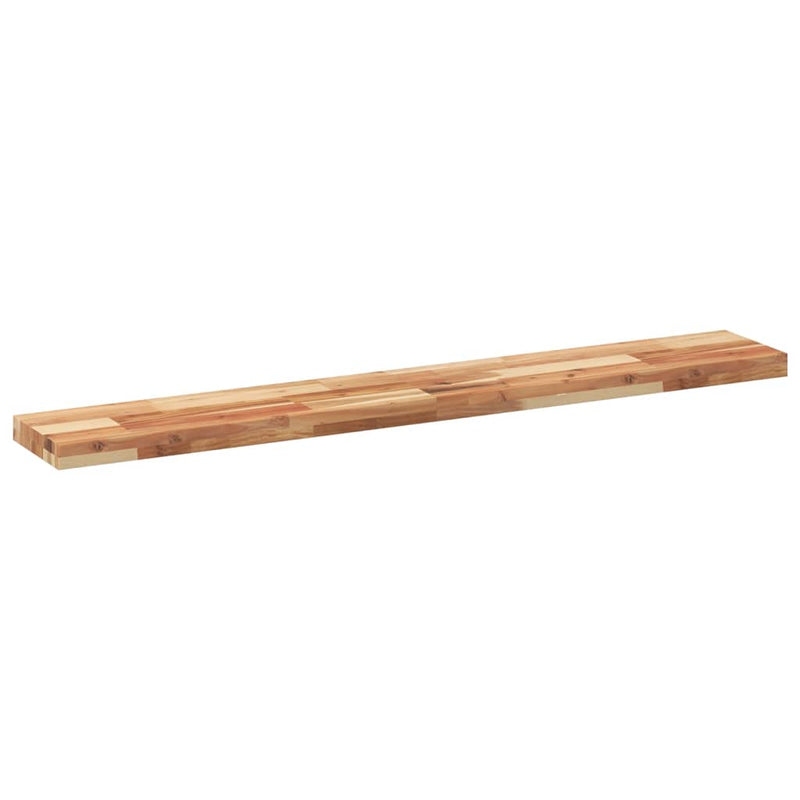 vidaXL 3 db olajbevonatú tömör akácfa függőpolc 160 x 20 x 4 cm
