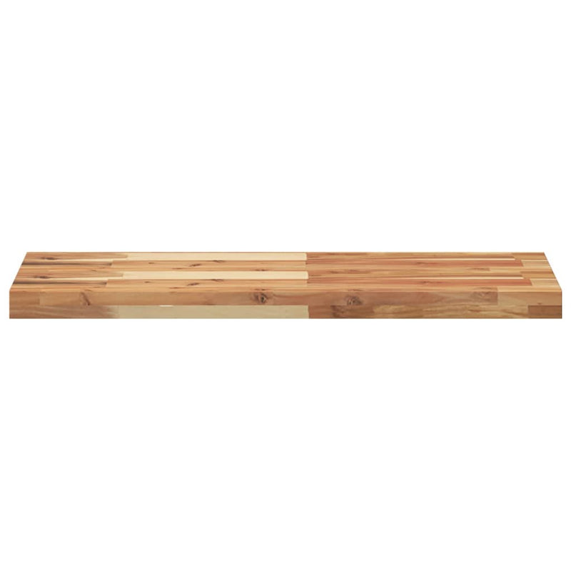 vidaXL 3 db olajbevonatú tömör akácfa függőpolc 80 x 30 x 4 cm