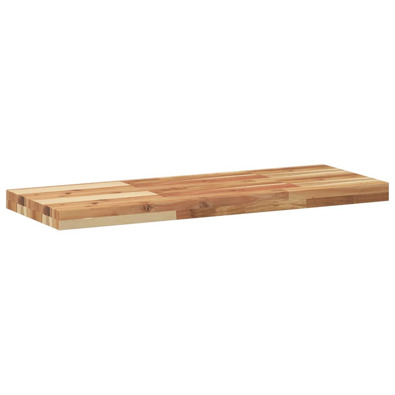 vidaXL 3 db olajbevonatú tömör akácfa függőpolc 100 x 30 x 4 cm