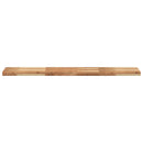 vidaXL olajbevonatú tömör akácfa függőpolc 120 x 30 x 4 cm