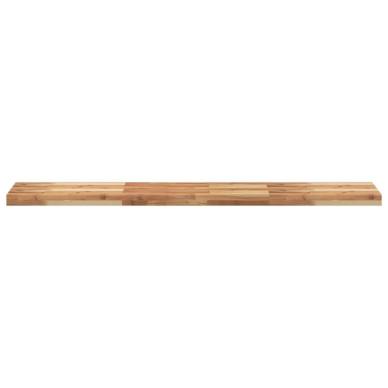 vidaXL 2 db olajbevonatú tömör akácfa függőpolc 160 x 30 x 4 cm