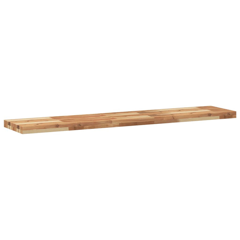 vidaXL 4 db olajbevonatú tömör akácfa függőpolc 160 x 30 x 4 cm