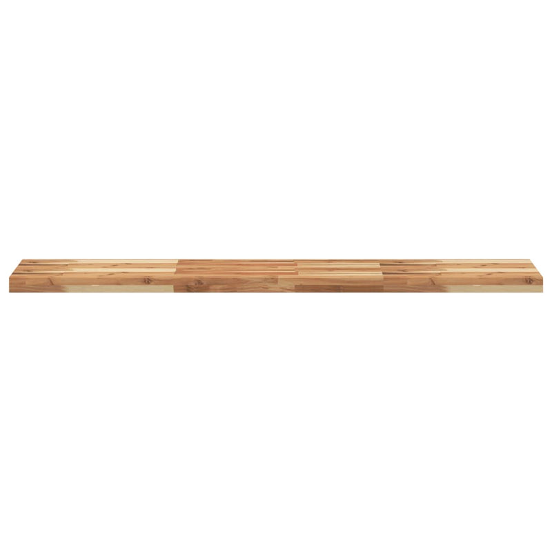 vidaXL 4 db olajbevonatú tömör akácfa függőpolc 160 x 30 x 4 cm