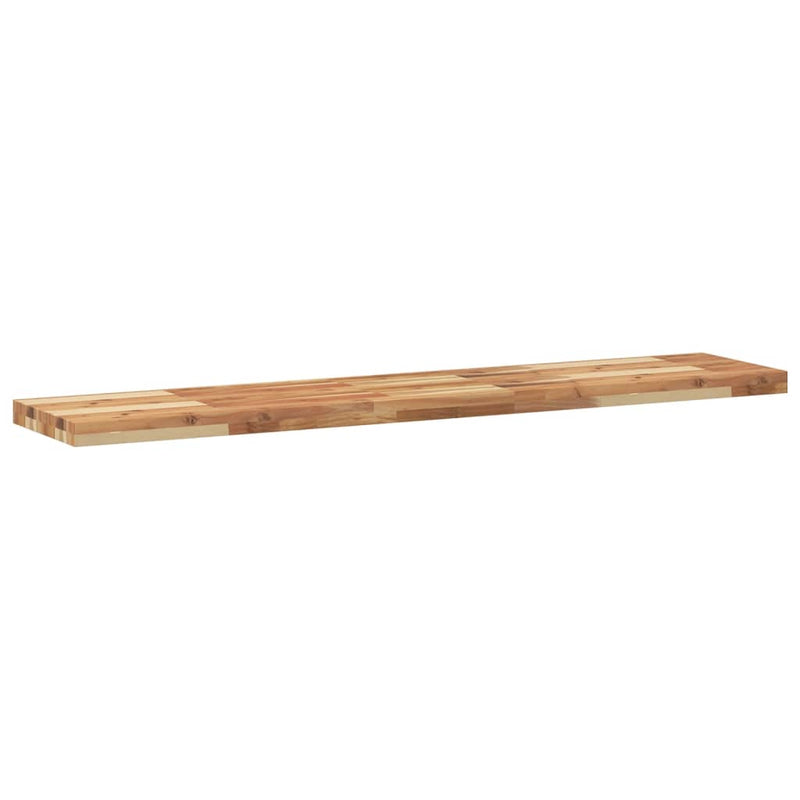 vidaXL 4 db olajbevonatú tömör akácfa függőpolc 160 x 30 x 4 cm