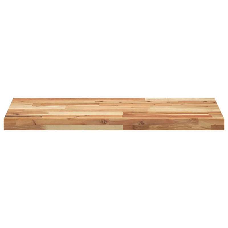 vidaXL 4 db olajbevonatú tömör akácfa függőpolc 60 x 40 x 4 cm