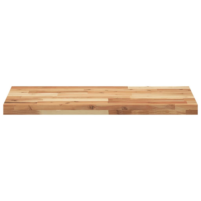 vidaXL 3 db olajbevonatú tömör akácfa függőpolc 140 x 40 x 4 cm