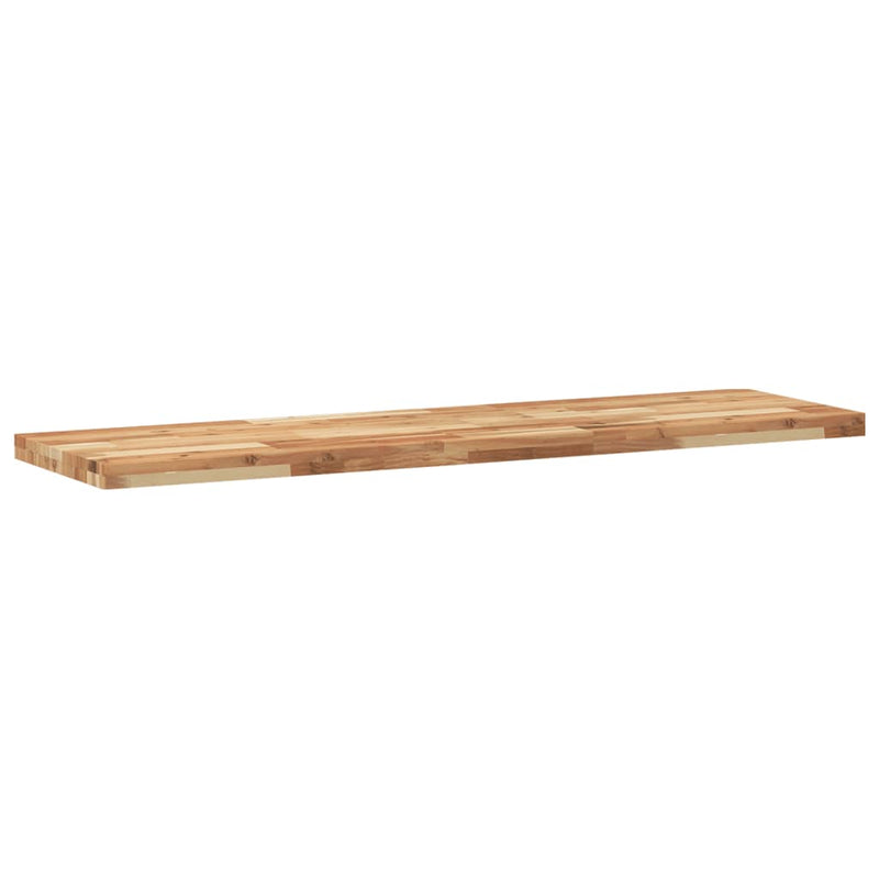 vidaXL 4 db olajbevonatú tömör akácfa függőpolc 140 x 40 x 4 cm