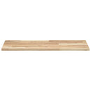 vidaXL kezeletlen tömör akácfa fürdőszobapult 80x40x2 cm