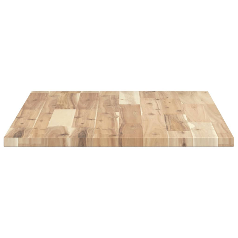 vidaXL kezeletlen tömör akácfa fürdőszobapult 80x50x2 cm