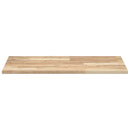 vidaXL kezeletlen tömör akácfa fürdőszobapult 100x50x2 cm