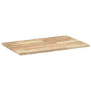 vidaXL kezeletlen tömör akácfa fürdőszobapult 100x50x2 cm