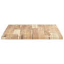 vidaXL kezeletlen tömör akácfa fürdőszobapult 100x50x2 cm