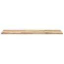 vidaXL kezeletlen tömör akácfa fürdőszobapult 120x50x2 cm