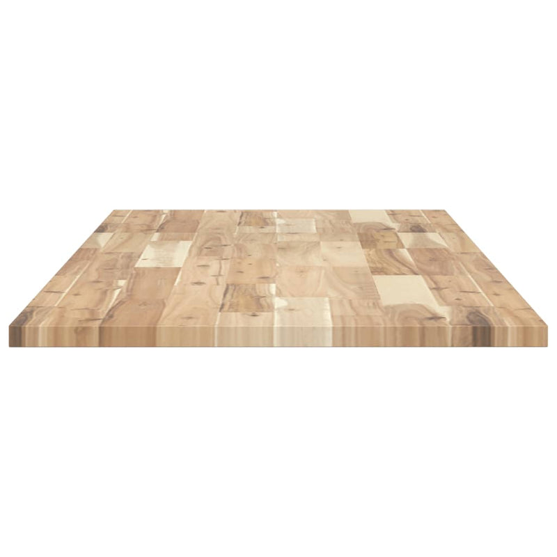 vidaXL kezeletlen tömör akácfa fürdőszobapult 140x50x2 cm