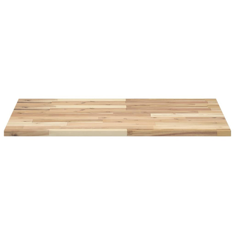 vidaXL kezeletlen tömör akácfa fürdőszobapult 80x60x2 cm