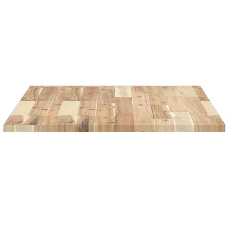 vidaXL kezeletlen tömör akácfa fürdőszobapult 80x60x2 cm